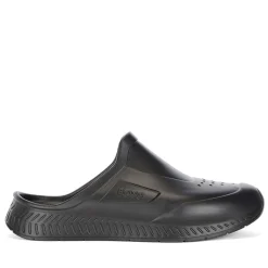 Beach Shoes*Boss Titanium-R Sliders in Black