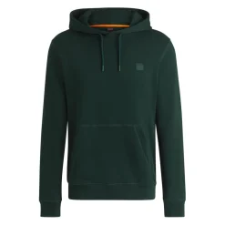 Hoodies*Boss Wetalk Logo Patch Hoodie in Green