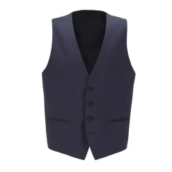Formalwear*Boss Wilson Waistcoat in Dark Blue