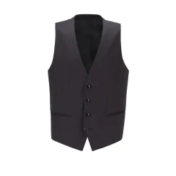 Formalwear*Boss Wilson Waistcoat in Black