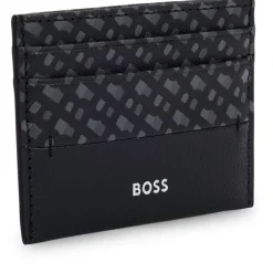 Wallets*Boss Zair N Card Holder in Black