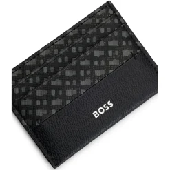 Wallets*Boss Zair N Card Holder in Black