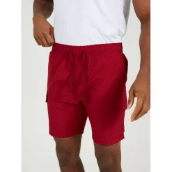 Shorts*Brave Soul Cargo Shorts in Red