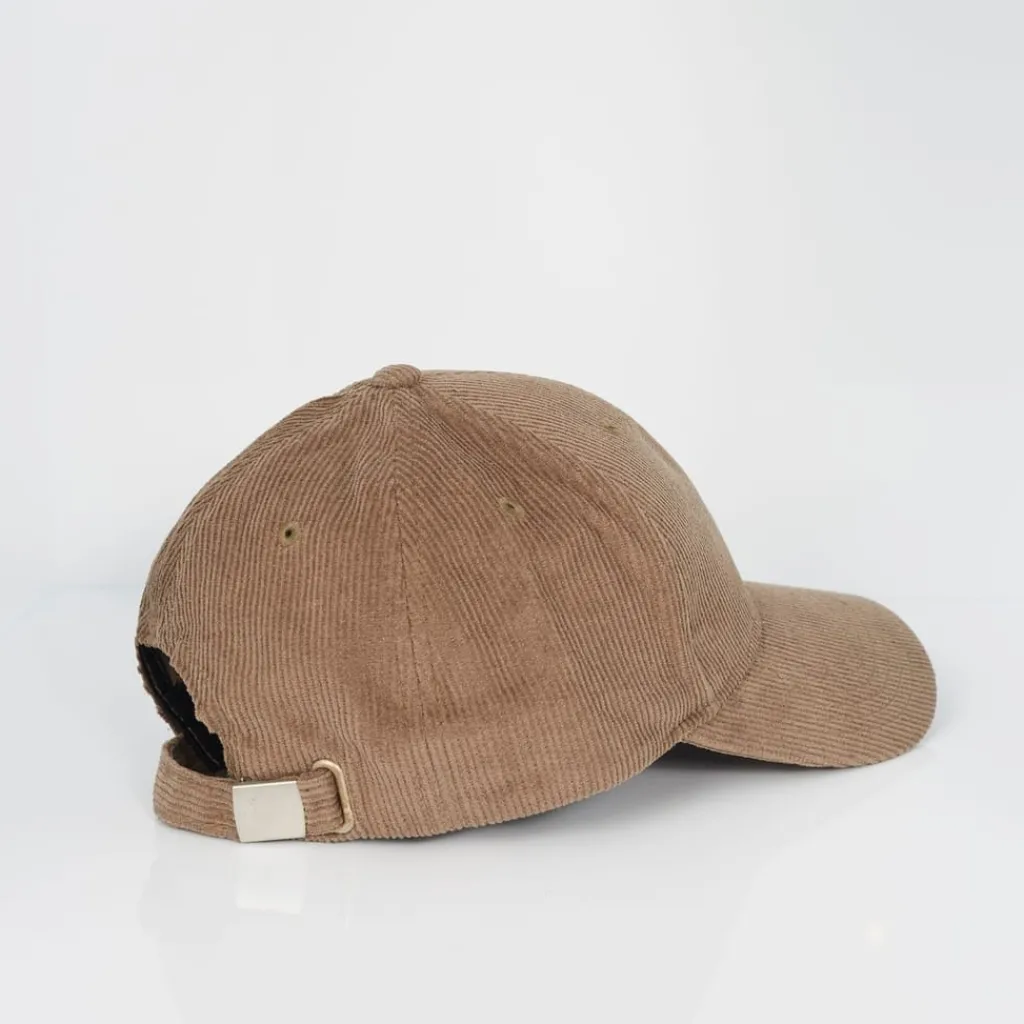 Caps-Hats*Brave Soul Cotton Cord Cap in Beige