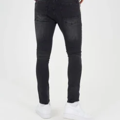 Jeans*Brave Soul Fit Denim Jean With Button Fly in Grey