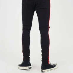 Jeans*Brave Soul Fit Jeans With Contrast Side Seam Tape Detail in Grey