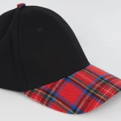 Caps-Hats*Brave Soul Mens Print Cap With Contrast Stripe in Black