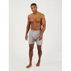 Shorts*Brave Soul Short With Stripe in Grey