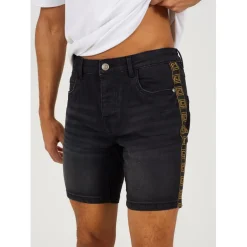 Shorts*Brave Soul Shorts With Side Seam Detail in Grey