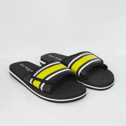 Beach Shoes|Footwear*Brave Soul Strap Slider in Black