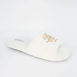Beach Shoes*Brave Soul Toe Slipper in White