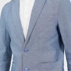 Coats And Jackets*Brave Soul Two Button Blazer in Blue