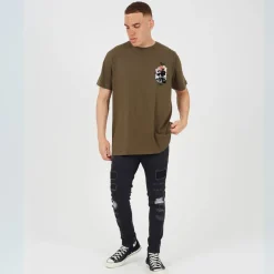 Jeans*Brave Soul Wash Biker Jean in Grey