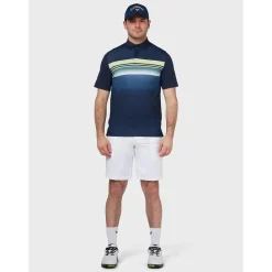 Polo Shirts*Callaway Regular Fit Short Sleeve Shirt in Blue