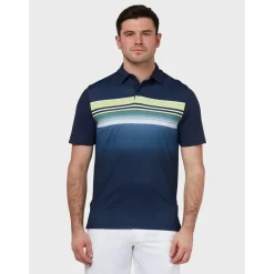 Polo Shirts*Callaway Regular Fit Short Sleeve Shirt in Blue
