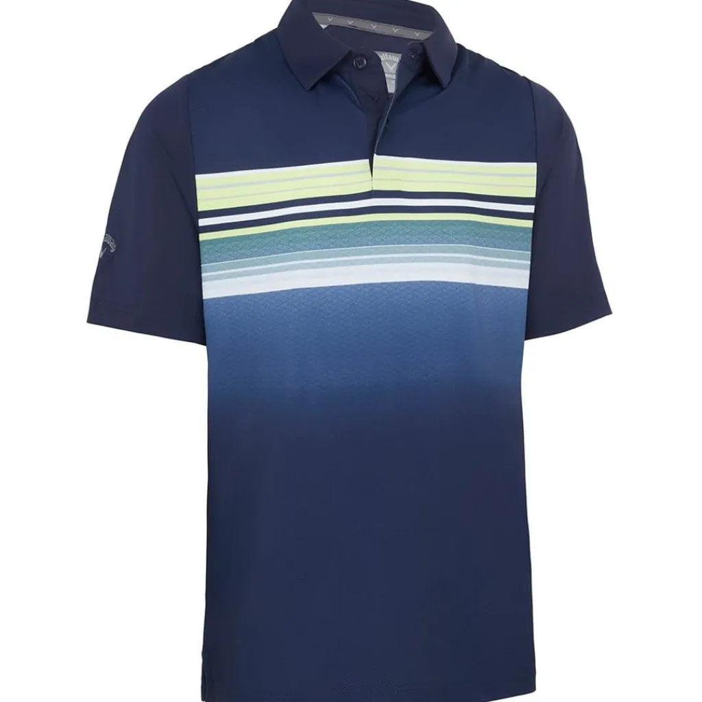 Polo Shirts*Callaway Regular Fit Short Sleeve Shirt in Blue