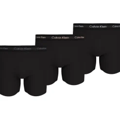Underwear And Socks*Calvin Klein 3 Pack Boxer Briefs in Black