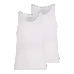 Underwear And Socks*Calvin Klein 2 Pack of Lounge Tank Tops in White