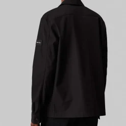 Coats And Jackets*Calvin Klein Boxy Twill Overshirt in Black
