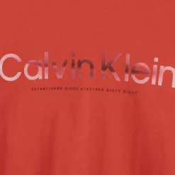 T-Shirts And Vests*Calvin Klein Diffused Logo T-Shirt in Red