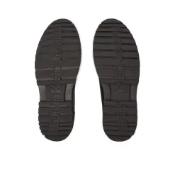 Boots*Calvin Klein Jeans Mid Laceup Boot Lth in Black