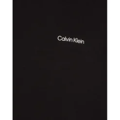 Hoodies*Calvin Klein Logo Repreve Hoodie in Black