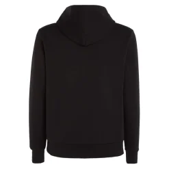 Hoodies*Calvin Klein Logo Repreve Hoodie in Black