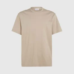 T-Shirts And Vests*Calvin Klein Mercerized Cotton T-Shirt in Grey