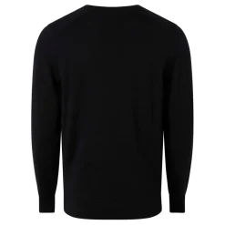 Knitwear*Calvin Klein Merino Wool Jumper in Black
