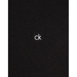 Knitwear*Calvin Klein Pique Structure Sweater in Black