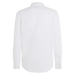 Shirts*Calvin Klein Regular-Fit Linen Cotton Shirt in White