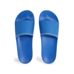 Beach Shoes*Calvin Klein Rubber Slide Sandals in Blue