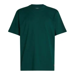 T-Shirts And Vests*Calvin Klein Woven Label Relaxed T-Shirt in Green