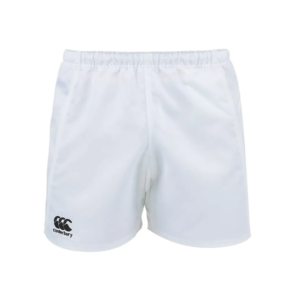 Fitness And Gym Shorts*Canterbury Advantage Shorts with Elasticated Waistband in White