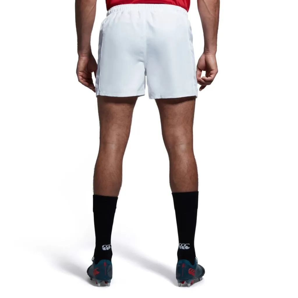 Fitness And Gym Shorts*Canterbury Advantage Shorts with Elasticated Waistband in White