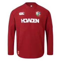 Fitness And Gym Tops*Canterbury British And Irish Lions Drill Top 2025 Adults in Red