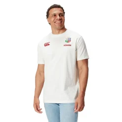 Fitness And Gym Tops*Canterbury British And Irish Lions T-Shirt 2024 Adults in White