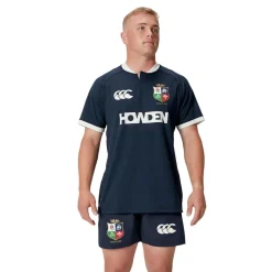 Fitness And Gym Tops*Canterbury British And Irish Lions Training Shirt 2024 Adults in Blue