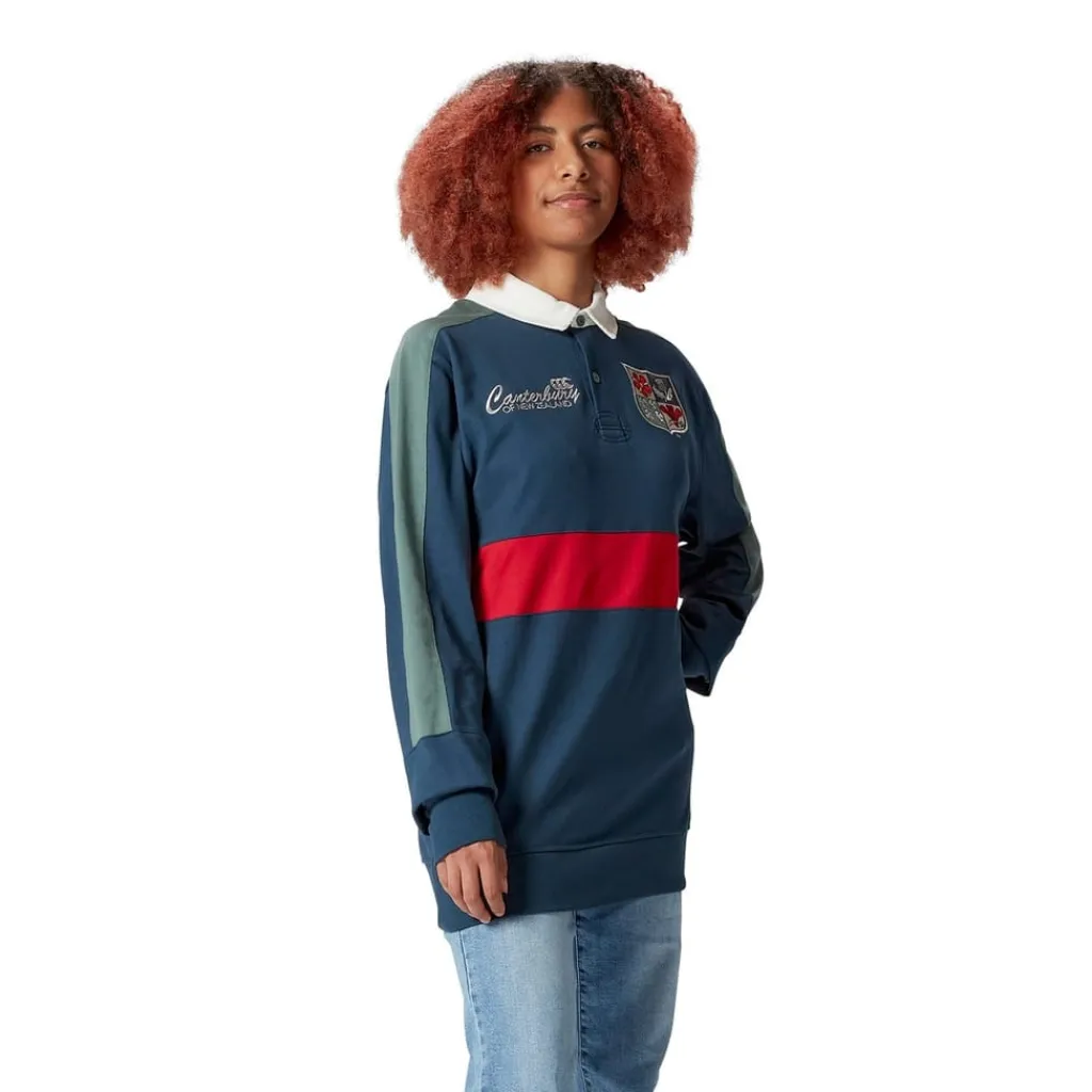 Fitness And Gym Tops*Canterbury Mens British And Irish Lions Heritage Shirt in Blue