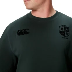 Fitness And Gym Tops*Canterbury Mens British And Irish Lions Stealth T-Shirt in Green