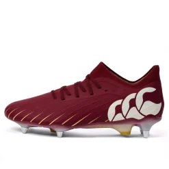 Boots*Canterbury Mens Speed Elite Soft Ground Rugby Boots in Red