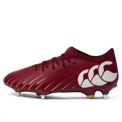 Boots*Canterbury Mens Speed Team Soft Ground Rugby Boots in Red