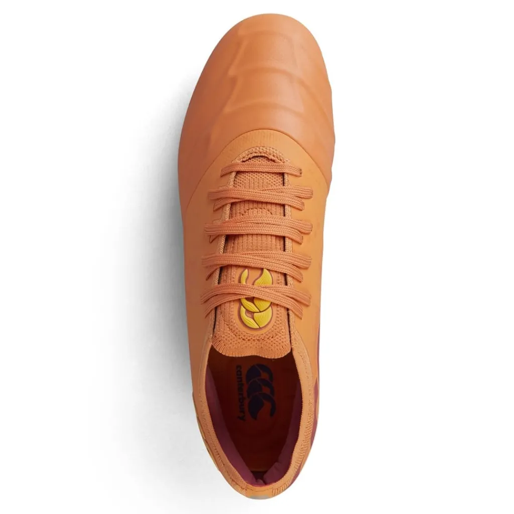 Boots*Canterbury Phoenix Genesis Elite Soft Ground Rugby Boots in Orange