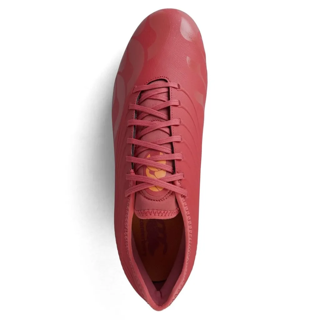 Boots*Canterbury Stampede Groundbreak Pro Soft Ground Rugby Boots in Red