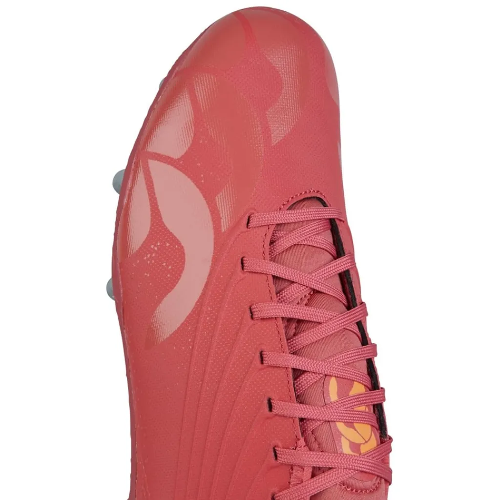 Boots*Canterbury Stampede Groundbreak Pro Soft Ground Rugby Boots in Red