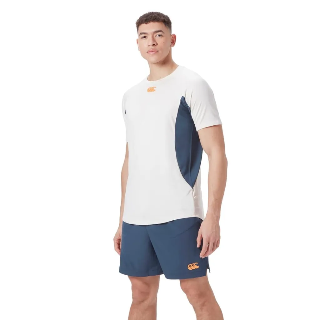 Fitness And Gymwear*Canterbury Vapo Crew Neck Regular Fit T-Shirt in Grey