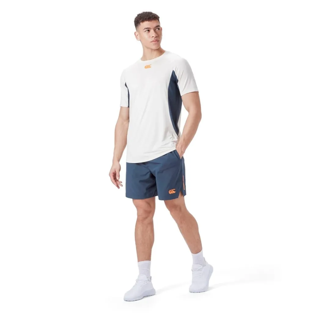 Fitness And Gymwear*Canterbury Vapo Crew Neck Regular Fit T-Shirt in Grey