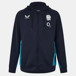 Hoodies*Castore Eng P FulL-Zipullover Hoody in Blue