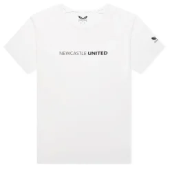 Football And Rugby Clothing*Castore Newcastle United FC Crew Neck Regular Fit T-Shirt in White