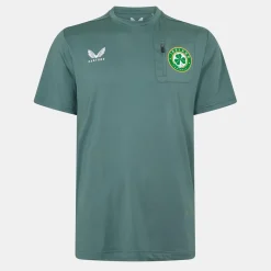 Football And Rugby Clothing*Castore Regular Fit Crew Neck Short Sleeve T-Shirt in Green